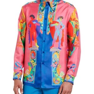 Versace silk shirt